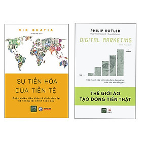 Combo 2 cuốn : Thế Giới Ảo Tạo Dòng Tiền Thật+Sự Tiến Hóa Của Tiền Tệ