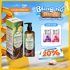 Dầu Xả Thảo Mộc Thiên Nhiên M.Pros 300ml Cho Tóc Dầu, Tóc Khô, Tóc Thường - Dưỡng Tóc Mềm Mượt Chắc Khỏe, Giảm Gãy Rụng Chính Hãng
