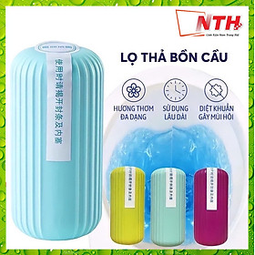 Lọ Thả Bồn Cầu Tẩy Bồn Cầu Diệt Khuẩn Khử Mùi Phiên Bản Mới Với 4 Màu Sắc Tự Nhiên