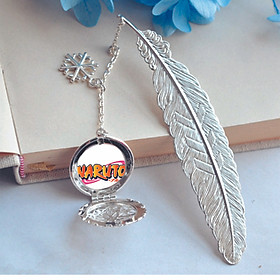 Bookmark lông vũ IN HÌNH Naruto - Truyền Thuyết Cửu Vĩ Hồ anime