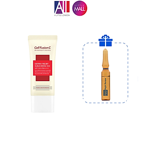 Kem chống nắng Cell Fusion C Derma Relief Suncreen 100 SPF50+ PA+++TẶNG 1 mặt nạ Sexylook (Nhập khẩu)