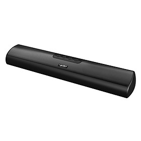 HXSJ Q3 Wireless Bluetooth 5.0 Speakers 20W Soundbar Home Theater 3D Stereo Sound Bar with Mic AUX IN USB TF Card Music