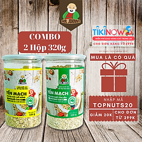 COMBO 2 Hộp Yến Mạch Úc Tươi Mr Johnny 320g - Cho người ăn kiêng, giảm cân