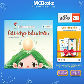 Sách - Bé Học Nói Qua Thơ - Cái Kho Bầu Trời - MCBooks