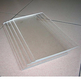 5 tấm nhựa mica mỏng trong suốt dùng làm hồ cá, bể show cá 7 màu, Guppy, betta mini ( tấm acrylic trong suốt)