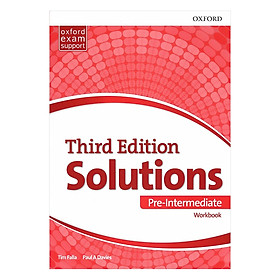 [Download Sách] Solutions (3E) Pre-Intermediate Workbook