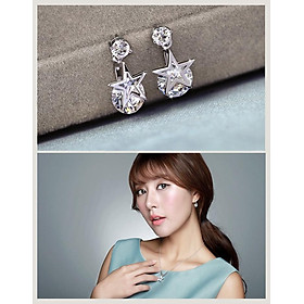 Bông tai nữ sao trên đá