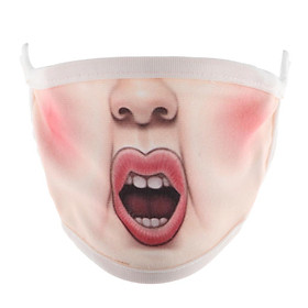 funny mouth cover 1pc for kids adult