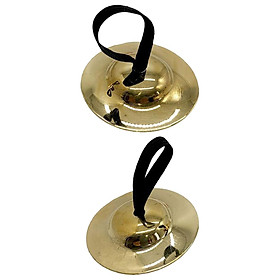 Finger Cymbals Kids Handheld Cymbals, Belly Dancing Cymbals, Educational Crash Cymbal for Kids, Hand Cymbals for Games Events Ensembles