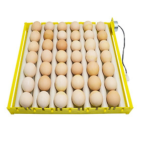 Egg Incubator Tray Rotary Automatic Egg Turner for Duck Goose 7 Tubes