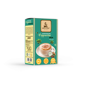 Cà Phê Hoà Tan Capuccino Vị Dừa 4in1 - Lion Cafe
