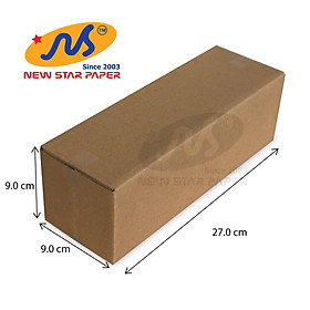 9x9x27cm - Combo 10 thùng giấy carton