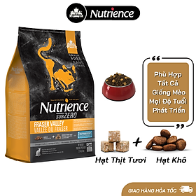 Thức Ăn Hạt Cho Mèo Nutrience Subzero Bao 500g & 2.27kg Vị Gà Tây Và 6 Loại Cá Biển Trái Cây Rau Củ Quả