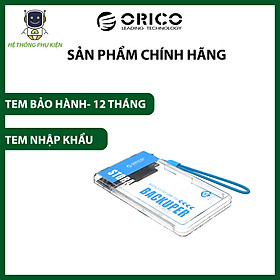 Hộp Ổ Cứng Orico BA2110-CR  Backuper 2.5" SSD/HDD SATA 3 USB 3.0 - Hàng Chính Hãng