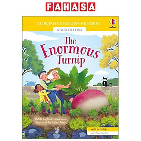 Ảnh bìa Usborne English Readers Starter Level: The Enormous Turnip