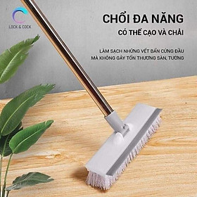 BÁO GIÁ Chổi Cọ Sàn | Shopee Lazada Sendo Tiki mới nhất 10 Chổi cọ sàn, chổi vệ sinh kèm gạt nước 2in1 tiện lợi