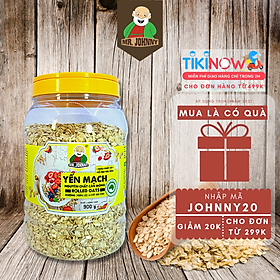 Yến Mạch Úc Tươi Mr Johnny Hộp 900g - Cho người ăn kiêng, giảm cân