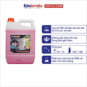 Dung Dịch Rửa Xe Không Chạm Ekokemika Bio 20 (5L) - Hàng Chính Hãng