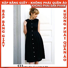 Rập giấy mã 533 (BẢN VẼ) rập đầm