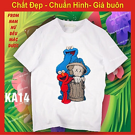 Áo thun Kaws 14, chất đẹp, bao đổi trả