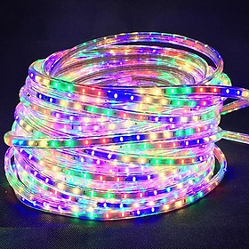 Led nháy đuổi 2835 48D 5mm (100m) 48 bóng nhiều màu (Tặng 2 nguồn)