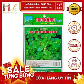 Mua PN - Hạt Giống Rau Càng Cua Dễ Trồng - Trồng Rau Xanh Rau Sạch Organic Bằng Đất Sạch  Mùn Dừa Và Phân Bón Hữu Cơ
