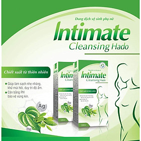 DUNG DỊCH VỆ SINH PHỤ NỮ TRẦU KHÔNG TRÀ XANH INTIMATE CLEANSING - GIÚP LÀM SẠCH NHẸ NHÀNG - KHÁNG KHUẨN - KHỬ MÙI HÔI - NGĂN NGỪA VIÊM NHIỄM - NẤM NGỨA - CHAI CÓ VÒI 125ML