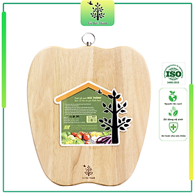 Mua Thớt gỗ hình quả ớt chuông | Gỗ Đức Thành - 03831 | Đạt chứng nhận vệ sinh an toàn thực phẩm