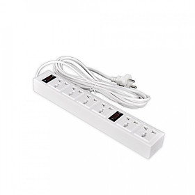 Mua Ổ cắm Điện Quang ĐQ 003A-04 (6 lỗ 3 chấu)
