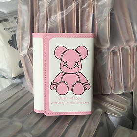 Ví nữ mini cute giá rẻ nhiều ngăn gấp gọn bỏ túi đựng tiền thời trang Hàn