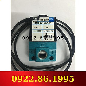 Giá Tốt + Van  Từ Cao Tần Mac   116B-591baaa =     DC24V hàng mới