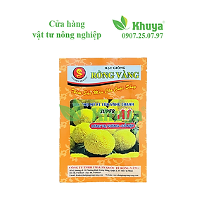 Hạt Giống Vạn Thọ Mỹ F1 Lùn Vàng Chanh Super A1 Bông To - Vuông - Cổ Mập