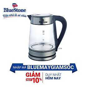 Ấm Đun Nước Thủy Tinh Bluestone KTB-3426 (1.7 Lít)