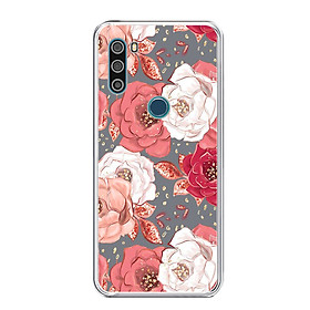 Ốp lưng dẻo cho điện thoại VSMART ACTIVE 3 - 0331 ROSE04 - Hàng Chính Hãng