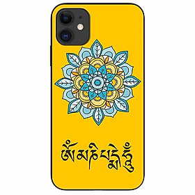 Ốp lưng in cho Iphone 11 Mẫu Om Mani Padme Hum