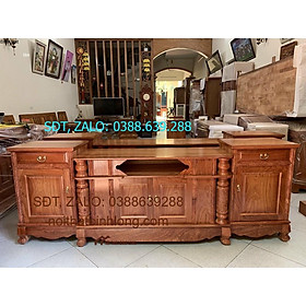 Mua Tủ tivi gỗ hương đá 2m2