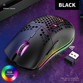 Mua Chuột Gaming không dây Dây XYH80 2.4G Pin sạc 3200DPI LED RGB 16 8 Triệu Màu 7 Phím Macro