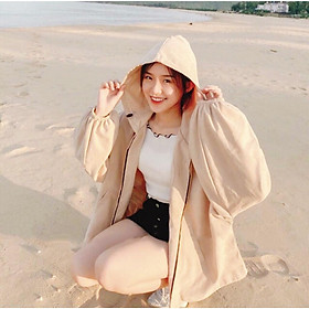 Áo KHOÁC LỬNG NHUNG Nữ Ulzzang