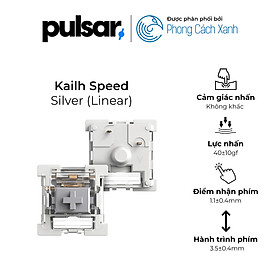 Mua Switch cơ Pulsar - Kailh Speed (gói 90) - Hàng Chính Hãng
