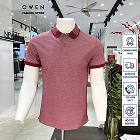 Áo Polo nam Owen chất Cotton thấm hút mồ hôi thoáng mát Mã APV231348