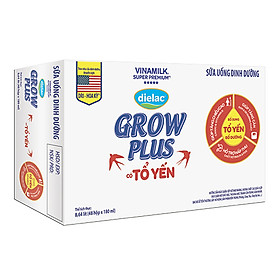 Thùng 48 Hộp sữa bộ pha sẵn Dielac Grow Plus có tổ...