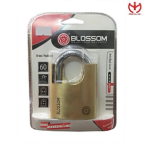 Ổ khóa chống cắt BLOSSOM thân đồng thau rộng 60mm - MSOFT