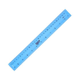 Thước Kẻ Nhựa Dẻo Nhiều Màu 30cm - Màu Xanh