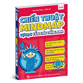 Sách - Chiến thuật Mindmap – Tự học vẫn giỏi Tiếng Anh (Phiên bản mới 2023) (HM)