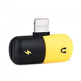 Đầu cáp chuyển đổi 2in1 Lightning Splitter chia đầu Lightning ra 2 cổng