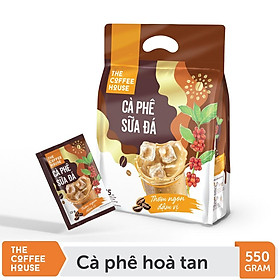 Cà phê sữa đá hòa tan The Coffee House (25 gói x 22g)