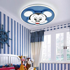 Mua Đèn trần phòng trẻ nhỏ  đèn trần hình chuột Mickey xanh DT