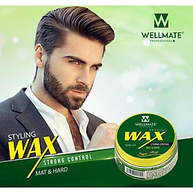 Wax Tóc Nam Wellmate Styling Strong Tem Xanh 100ml