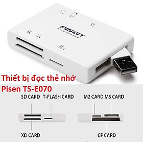 Mua Thiêt bị đọc thẻ nhớ USB2.0 Pisen TS-E070 _ Hàng chính hãng