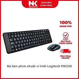 Mua Bộ bàn phím chuột vi tính Logitech MK220 - Hàng Chính Hãng